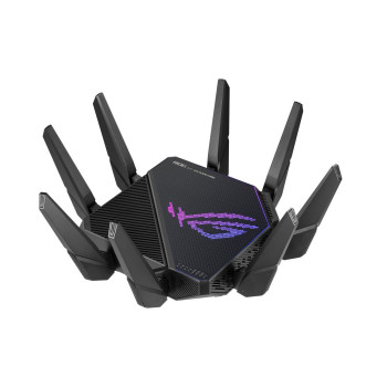 ASUS ROG Rapture GT-AX11000 Pro router bezprzewodowy Gigabit Ethernet Tri-band (2.4 GHz 5 GHz 5 GHz) Czarny