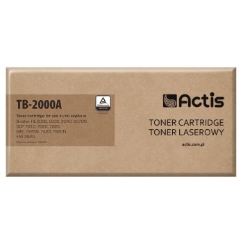 Toner ACTIS TB-2000A (zamiennik Brother TN-2000/TN-2005, Standard, 2500 stron, czarny)