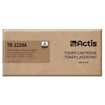 Toner ACTIS TB-2220A (zamiennik Brother TN-2220, Standard, 2600 stron, czarny)