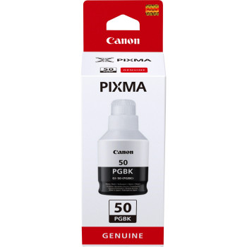 Canon INK GI-50 PGBK GI-50 PGBK, Pigment-based ink, 6000 pages, 1 pc(s)