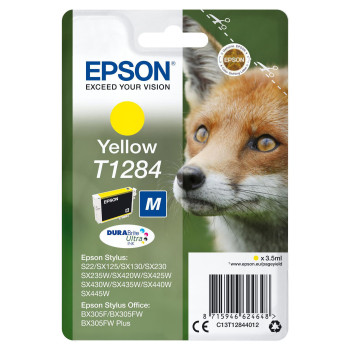 Epson T1284 ink cartridge yel standard capacity 3.5ml 1-pack