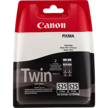 Canon Ink Black Pigmented Twin Pack PGI-525BK