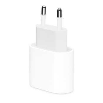 Apple 20W USB-C Power Adapter - Adapter MHJE3ZM/A, Indoor, AC, White