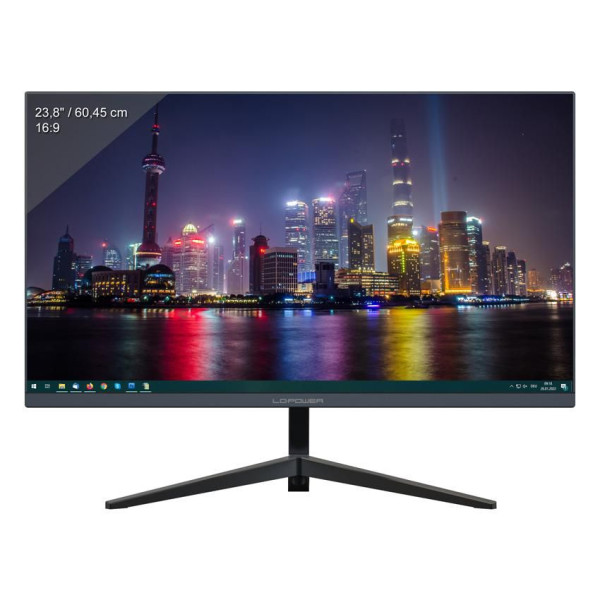 LC-POWER Computer Monitor 60.5 Cm (23.8") 1920 X 1080 Pixels Full Hd Black LC-POWER Computer Monitor 60.5 Cm (23.8") 1920 X 1080 Pixels Full Hd Black