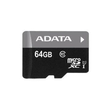 ADATA 64GB MicroSDHC CLASS10 with 1 adaptor