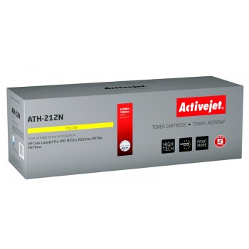 Toner Activejet ATH-212N (zamiennik HP 131A CF212A, Canon CRG-731Y, Supreme, 1800 stron, żółty)