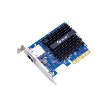 Synology Single-port, high-speed 10GBASE-T/NBASE-T add-in card for Synology servers E10G18-T1, Internal, Wired, PCI Express, Eth