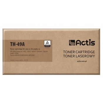 Toner ACTIS TH-49A (zamiennik HP 49A Q5949A, Canon CRG-708, Standard, 2500 stron, czarny)