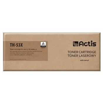 Toner ACTIS TH-53X (zamiennik HP 53X Q7553X, Canon CRG-715H, Standard, 7000 stron, czarny)