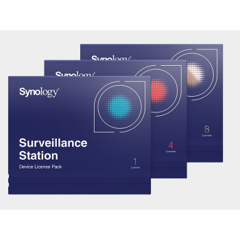 Synology Device License Pack 8 license 8xDevice Pack,Physical for Synology Survelliance Station
