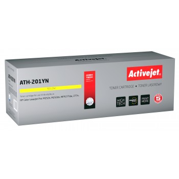 Toner Activejet ATH-201YN (zamiennik HP 201A CF402A, Supreme, 1400 stron, żółty)