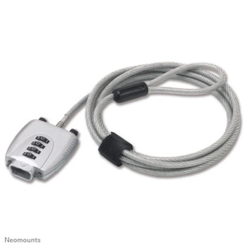 Neomounts by Newstar 2mtr VGA security cable lock All-in-one solution for use on the VGA-Port.