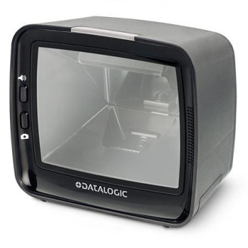 Datalogic Magellan 3450VSi, Kit, RS-232 Scanner, 1D/2D Model with Digimarc, Counter/Wall Mount, Power Brick/Cord (EU), PC DB9 4.