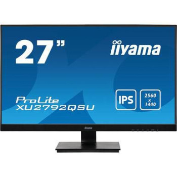 iiyama ProLite XU2792QSU-B1 computer monitor 68.6 cm (27") 2560 x 1440 pixels WQXGA LED Black ProLite XU2792QSU-B1, 68.6 cm (27"