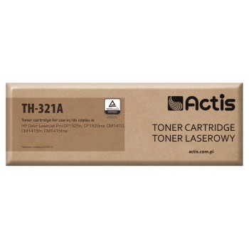 Toner ACTIS TH-321A (zamiennik HP 128A CE321A, Standard, 1300 stron, niebieski)