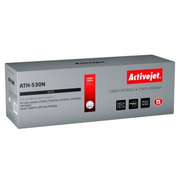 Toner Activejet ATH-530N (zamiennik HP 304A CC530A, Canon CRG-718B, Supreme, 3800 stron, czarny)