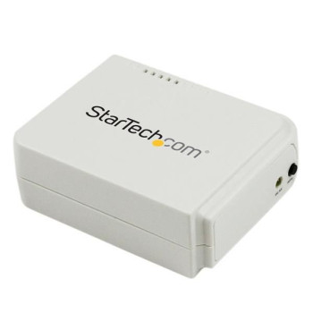 StarTech.com USB WIRELESS N PRINT SERVER 1 Port USB Wireless N Network Print Server with 10/100 Mbps Ethernet Port - 802.11 b/g/
