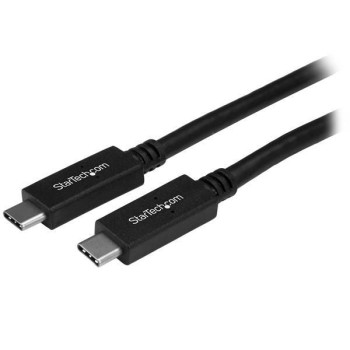 StarTech.com 1M USB C TO USB C CABLE - USB-C to USB-C Cable - M/M - 1 m (3 ft.) - USB 3.0 (5Gbps), 1 m, USB C, USB C, 3.2 Gen 1 