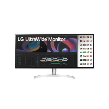 LG 34Wk95Up-W Computer Monitor 86.4 Cm (34") 5120 X 2160 Pixels 5K Ultra Hd Led White