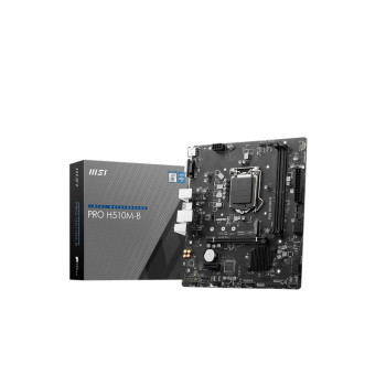 MSI Motherboard Intel H470 Lga 1200 (Socket H5) Micro Atx