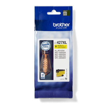 Brother LC-427XLY ink cartridge 1 pc(s) Original High (XL) Yield Yellow Brother LC-427XLY, High (XL) Yield, Pigment-based ink, 5