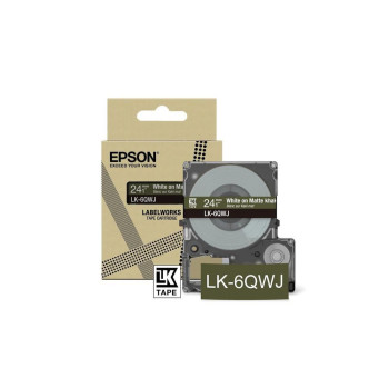 Epson Epson LK-6QWJ Khaki, White