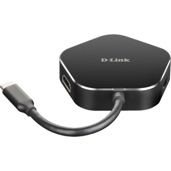 D-Link DUB-M420 notebook dock/port replicator Wired USB 3.0 (3.1 Gen 1) Type-C Black,Silver DUB-M420, Wired, USB 3.0 (3.1 Gen 1)