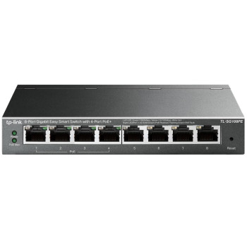 TP-Link 8-Port Gigabit Easy Smart TL-SG108PE, Unmanaged, Gigabit Ethernet (10/100/1000), Power over Ethernet (PoE)