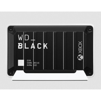 Western Digital BLACK D30 Game Drive SSD 1TB Xbox WD_BLACK D30, 1000 GB, USB Type-C, 3.2 Gen 2 (3.1 Gen 2), Black, White