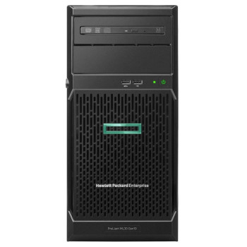 Hewlett Packard Enterprise HPE ML30 GEN10-STOCK ProLiant ML30 Gen10, 3.4 GHz, E-2224, 8 GB, DDR4-SDRAM, 350 W, Tower (4U)