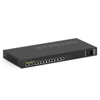 Netgear M4250 12-Port AV Line PoE+ M4250-10G2F, Managed, L2/L3, Gigabit Ethernet (10/100/1000), Power over Ethernet (PoE), Rack 