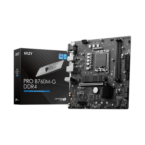 MSI Motherboard Intel B760 Lga 1700 Micro Atx MSI Motherboard Intel B760 Lga 1700 Micro Atx