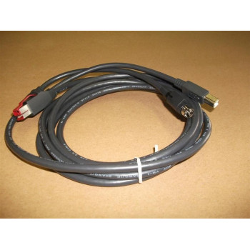 Epson Powered USB Cable 3.8M PUSB cable: ESYSCO P-USB 3.65m, 3.65 m, P-USB, Black, United States, - Epson TM-T88VI (115): Powere