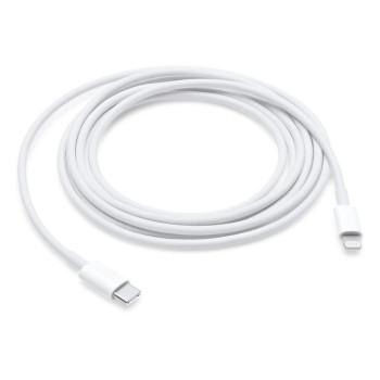 Apple Lightning cable - Lightning male to USB-C male MQGH2ZM/A, 2 m, Lightning, USB C, Male, Male, White