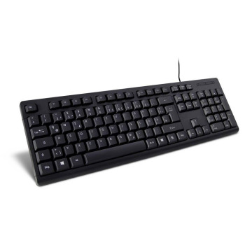 Inter-Tech K-118 Keyboard Usb Qwertz German Black