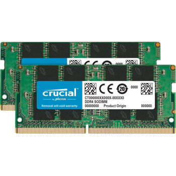 Crucial Memory Module 16 Gb 2 X 8 Gb Ddr4 3200 Mhz