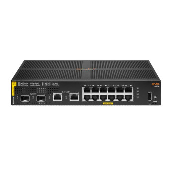 Hewlett Packard Enterprise Aruba 6000 12G Class4 Poe 2G/2Sfp 139W Managed L3 Gigabit Ethernet (10/100/1000) Power Over Ethernet 