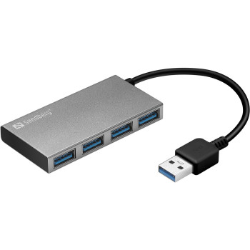Sandberg USB 3.0 Pocket Hub 4 ports USB 3.0 Pocket Hub 4 ports, USB 3.2 Gen 1 (3.1 Gen 1) Type-A, USB 3.2 Gen 1 (3.1 Gen 1) Type