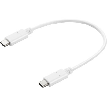 Sandberg USB-C Charge Cable 0.2m USB-C Charge Cable 0.2m, 0.2 m, USB C, USB C, White