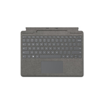 Microsoft Surface Typecover Alcantara With Pen Storage/ Without Pen Platinum Pro 8 & X & 9