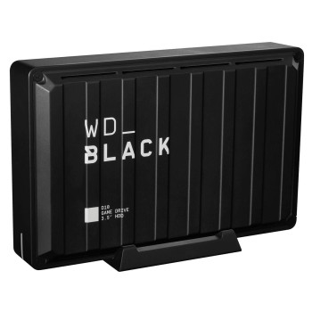Western Digital BLACK D10 GAME DRIVE 8TB BLACK D10, 8000 GB, 3.2 Gen 2 (3.1 Gen 2), 7200 RPM, Black,White