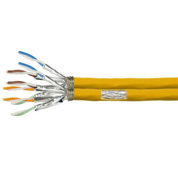 LogiLink Networking Cable Yellow 100 M Cat7A S/Ftp (S-Stp)