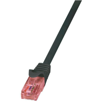 LogiLink Cat.6 U/Utp, 0.5M Networking Cable Black Cat6 U/Utp (Utp)