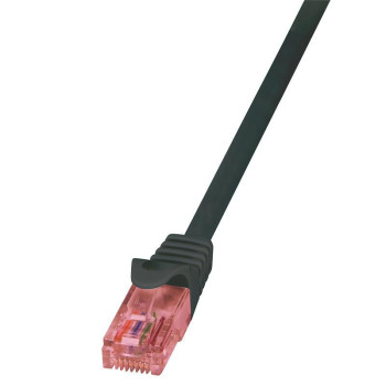 LogiLink 1.5M Cat.6 U/Utp Networking Cable Black Cat6 U/Utp (Utp)