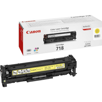 Canon Toner Yellow Pages 2.900 718-Y