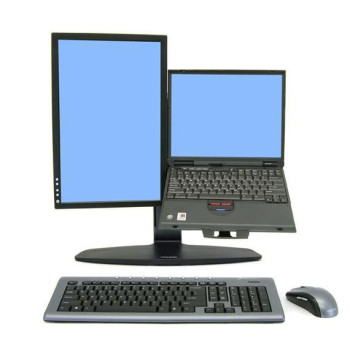Ergotron NF COMBO LIFT STAND Neo Flex Neo-Flex LCD & Laptop Lift Stand, 12.7 kg, 50.8 cm (20"), 75 x 75 mm, 100 x 100 mm, Black