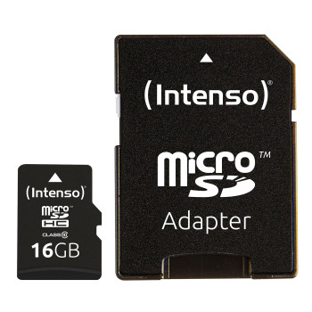 Intenso TF MicroSDHC 16GB C10 inkl.SD Adapter