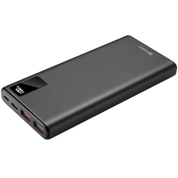 Sandberg Powerbank USB-C PD 20W 10000 Powerbank USB-C PD 20W 10000, Black, Universal, Aluminium, Rectangle, 10000 mAh, USB