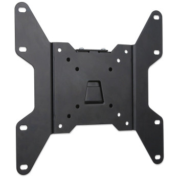 Manhattan Flat Panel Wall Mount Supports one 17" to 37" Max. 80kg. Black