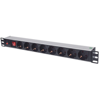 Intellinet 19" 1U Rackmount 8-Output Power Distribution Unit (PDU)